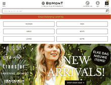 Tablet Screenshot of bomont.nl